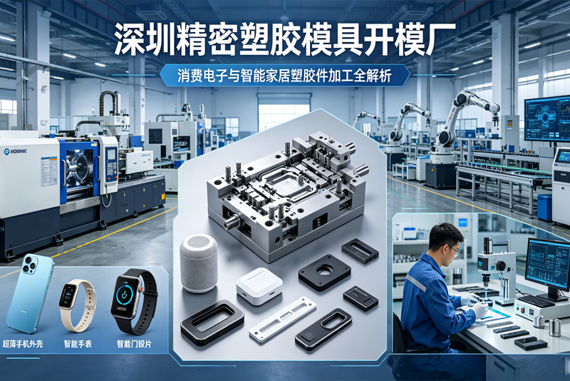 消費類電子塑膠（jiāo）模具開模